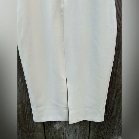 LIKELY Shayna Dress Womens Sz Medium Ivory Ruffle Bodice Overlay Cocktail - Picture 8 of 16